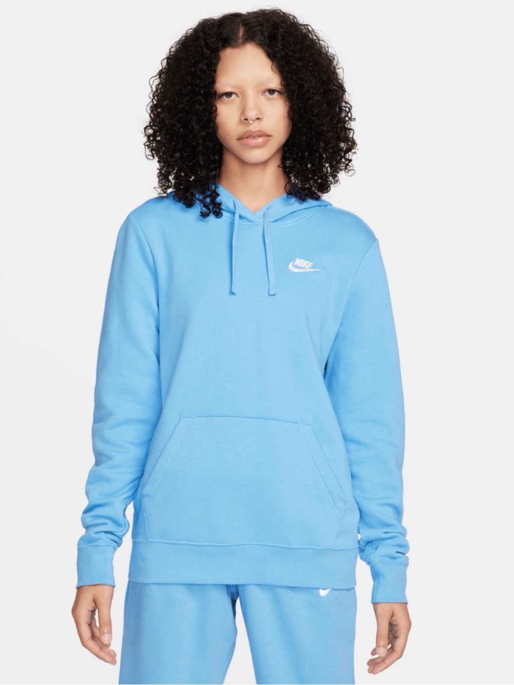 Nike Women’s Sky Blue Pullover Hoodie